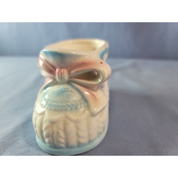 Japan Baby Shoe Nursery Newborn Bootie Vintage 1960s Nursery Decor - Picture 7 of 7